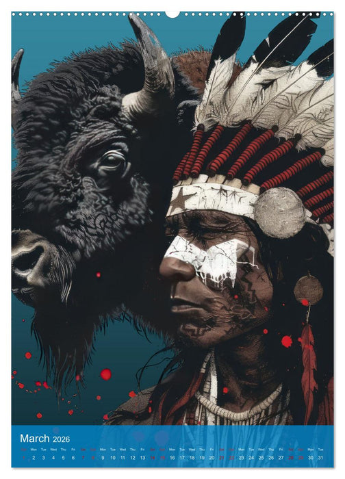 Native American Art (CALVENDO Premium-Calendar 2026)