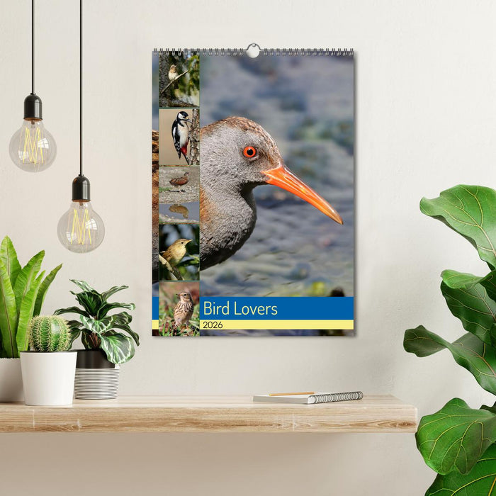 Bird Lovers (CALVENDO Monthly Calendar 2026)