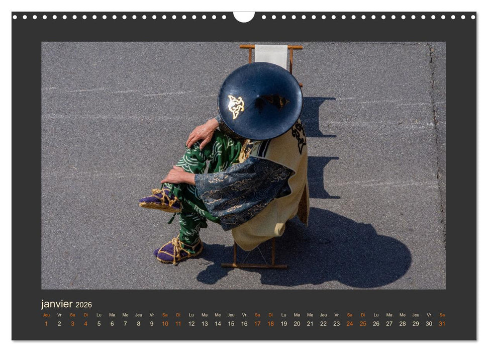 Japon, le pays fascinant et subtil (CALVENDO Calendrier mensuel 2026)