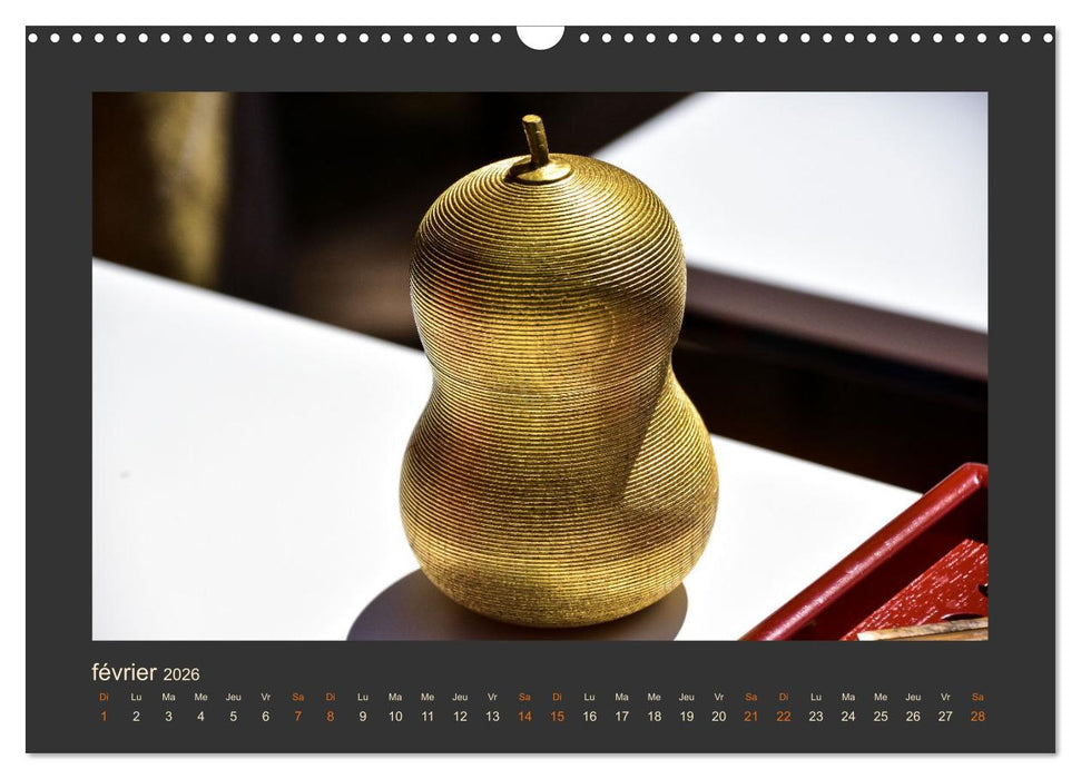 Japon, le pays fascinant et subtil (CALVENDO Calendrier mensuel 2026)