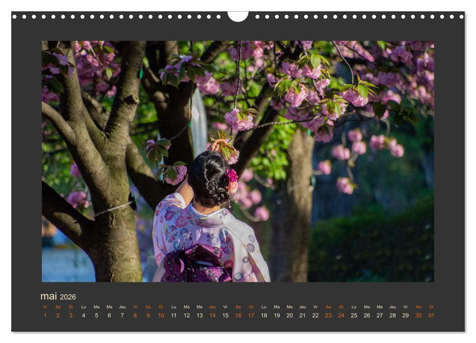 Japon, le pays fascinant et subtil (CALVENDO Calendrier mensuel 2026)