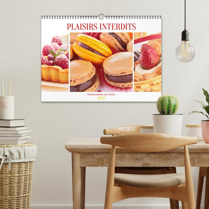 Plaisirs interdits (CALVENDO Calendrier mensuel 2026)