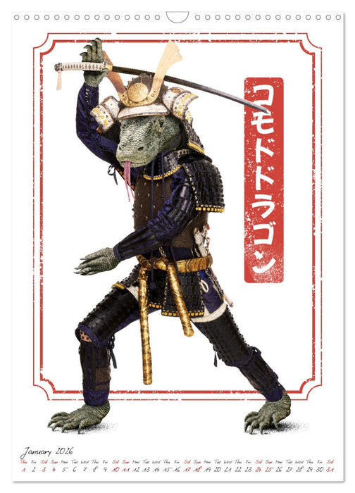 Crazy animal fighters (CALVENDO Monthly Calendar 2026)