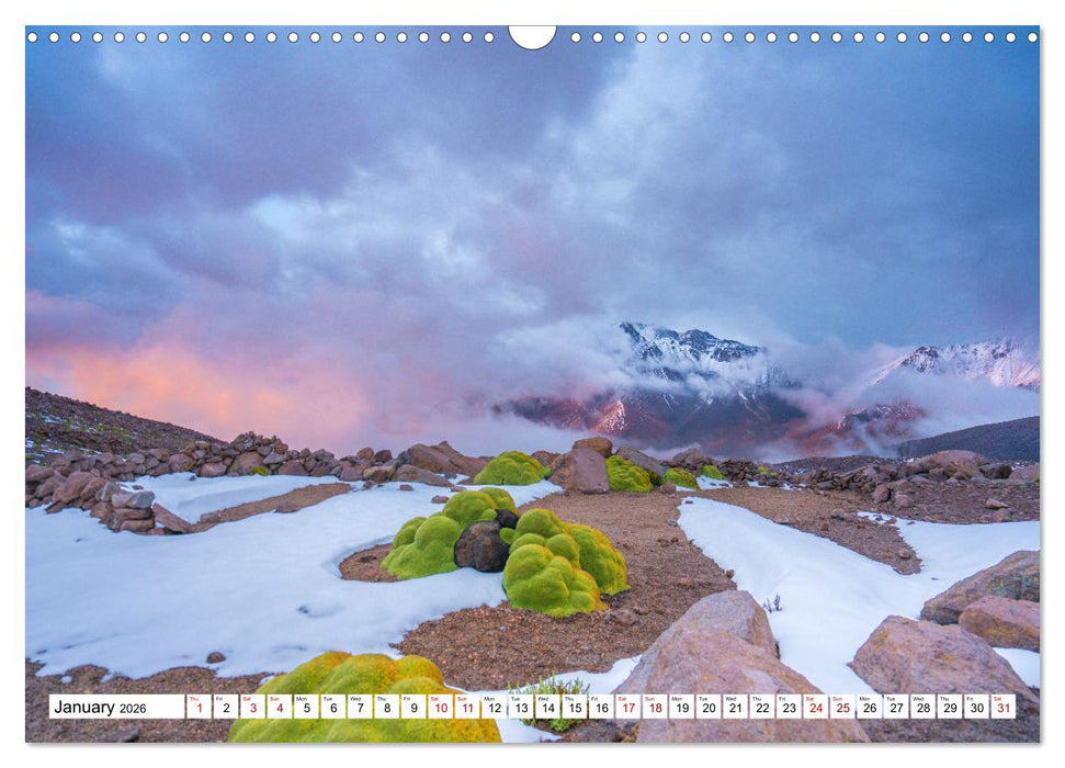 Peru Paradise in the Andes (CALVENDO Monthly Calendar 2026)