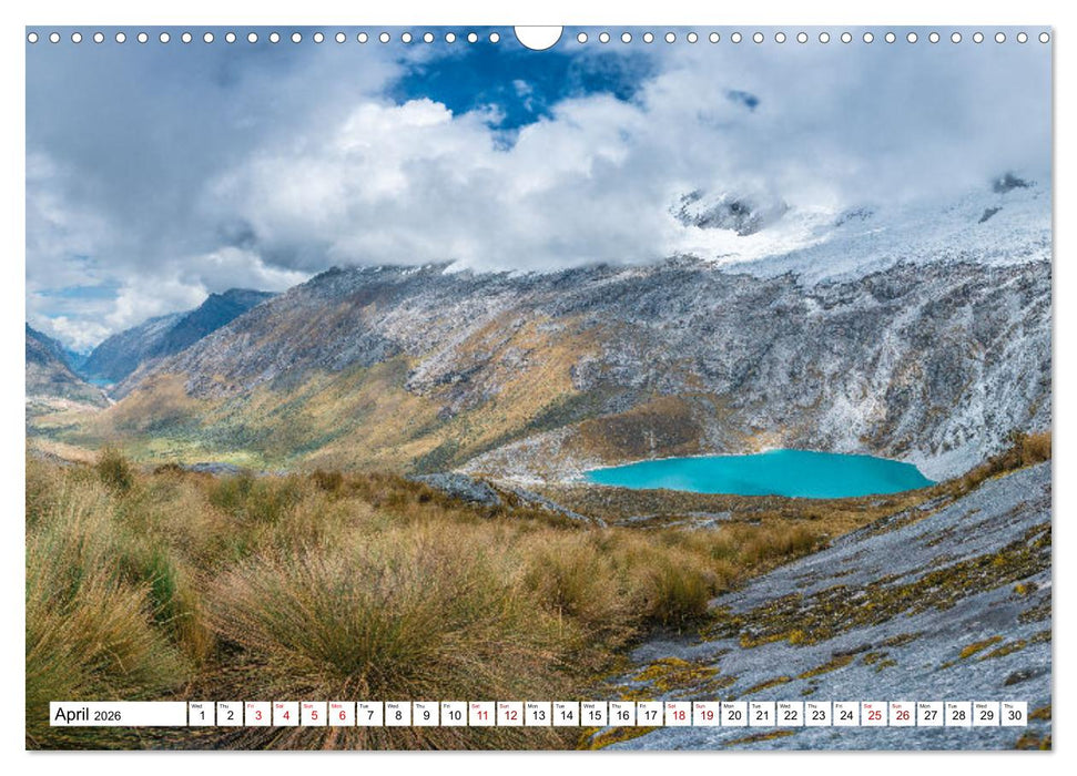 Peru Paradise in the Andes (CALVENDO Monthly Calendar 2026)