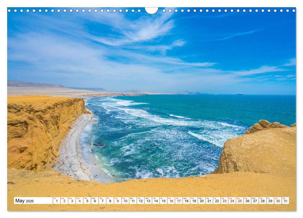 Peru Paradise in the Andes (CALVENDO Monthly Calendar 2026)
