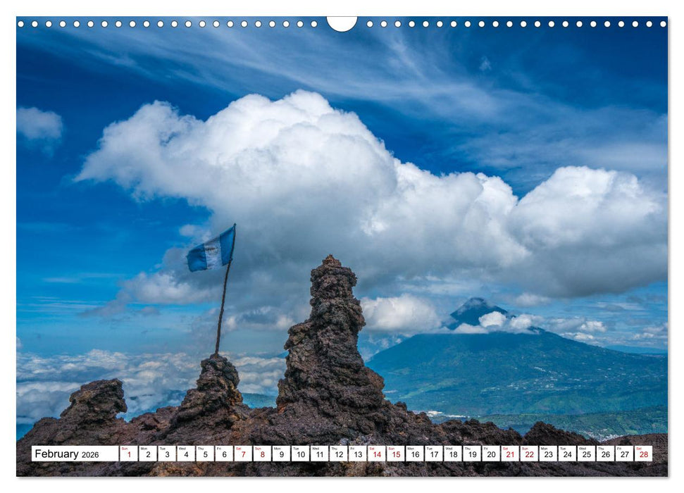 Spectacular Guatemala (CALVENDO Monthly Calendar 2026)