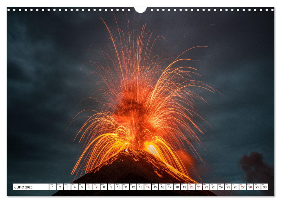 Spectacular Guatemala (CALVENDO Monthly Calendar 2026)