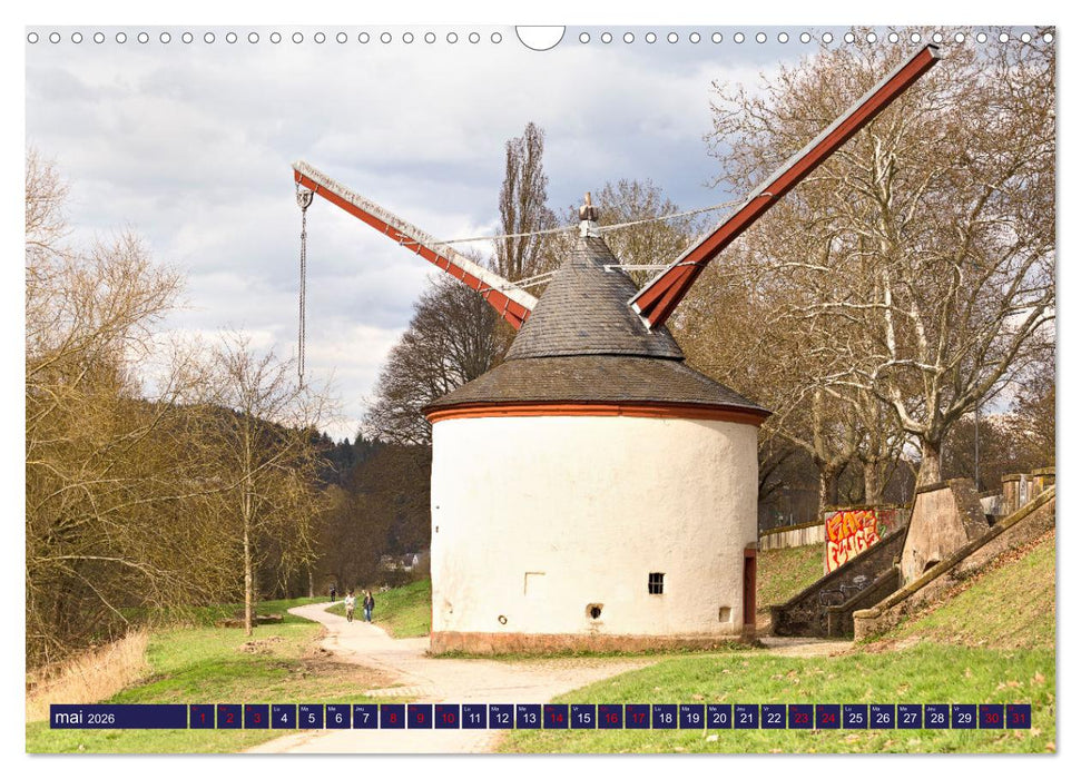 TRÈVES VILLE ROMAINE (CALVENDO Calendrier mensuel 2026)