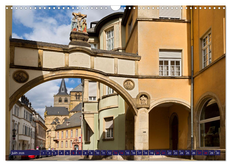 TRÈVES VILLE ROMAINE (CALVENDO Calendrier mensuel 2026)