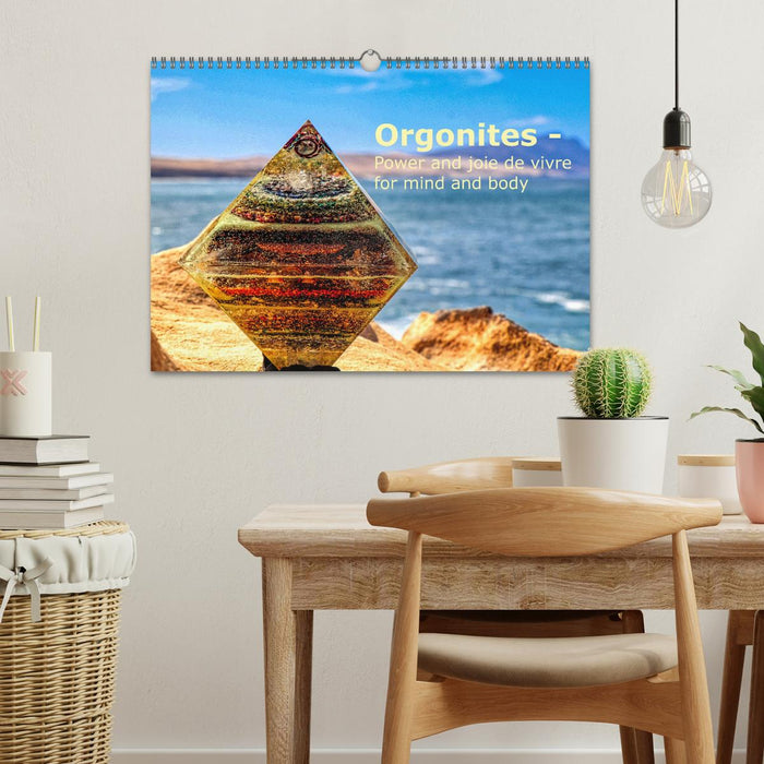 Orgonites - Power and joie de vivre for mind and body (CALVENDO Monthly Calendar 2026)
