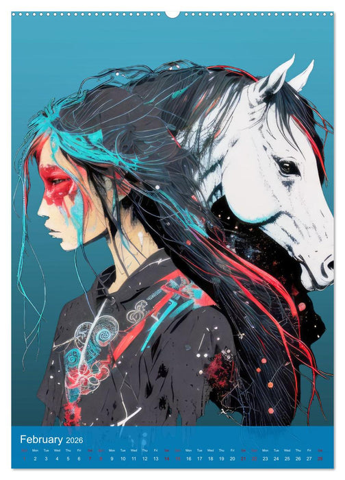 Native American Art (CALVENDO Monthly Calendar 2026)