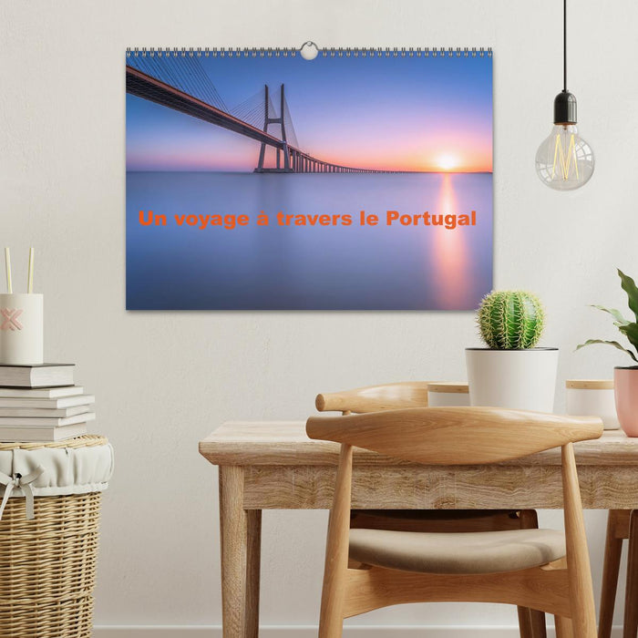 Un voyage à travers le Portugal (CALVENDO Calendrier mensuel 2026)