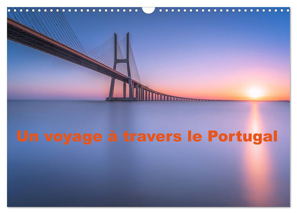 Un voyage à travers le Portugal (CALVENDO Calendrier mensuel 2026)