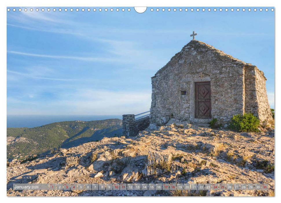 Vis Island Croatia - English Heritage in the Adriatic (CALVENDO Monthly Calendar 2026)