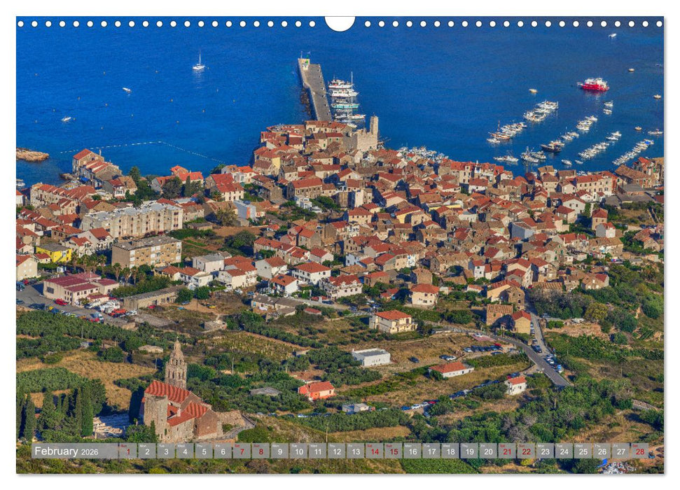 Vis Island Croatia - English Heritage in the Adriatic (CALVENDO Monthly Calendar 2026)