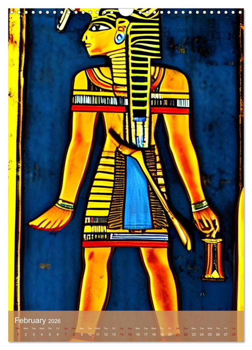 Ancient Egypt - Digital Artwork created by Artificial Intelligence (CALVENDO Monthly Calendar 2026)