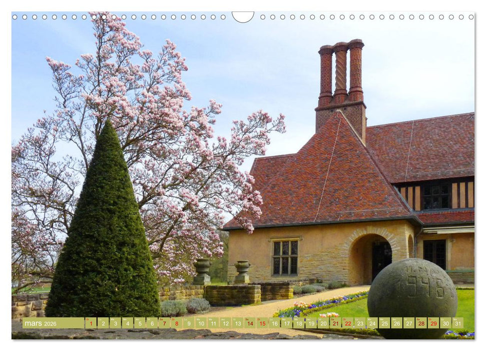 Potsdam - Visite de la magnifique cité au sud-ouest de Berlin (CALVENDO Calendrier mensuel 2026)