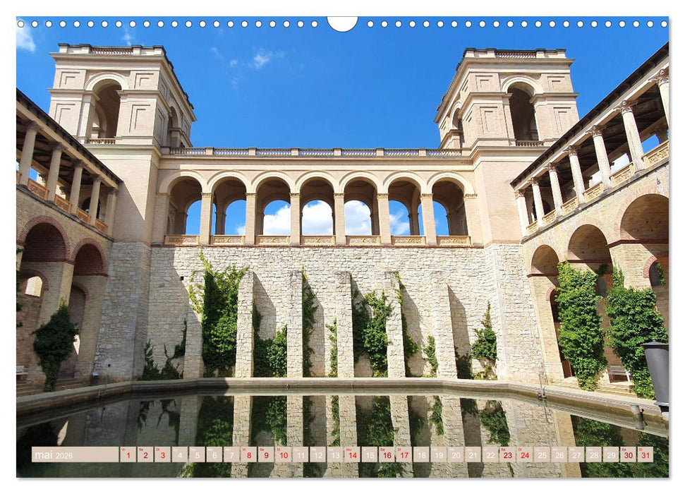 Potsdam - Visite de la magnifique cité au sud-ouest de Berlin (CALVENDO Calendrier mensuel 2026)