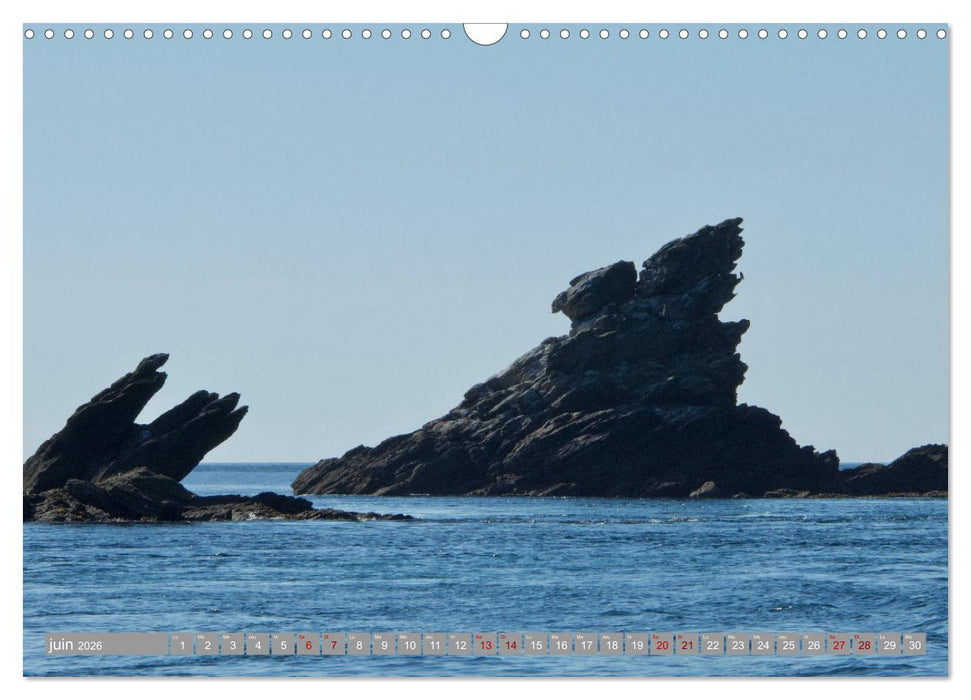 Les îles conquétoises (CALVENDO Calendrier mensuel 2026)