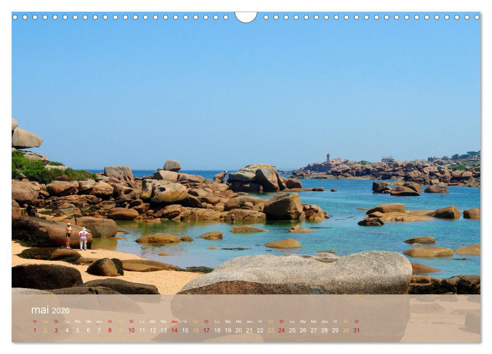 Échappée Breizh (CALVENDO Calendrier mensuel 2026)
