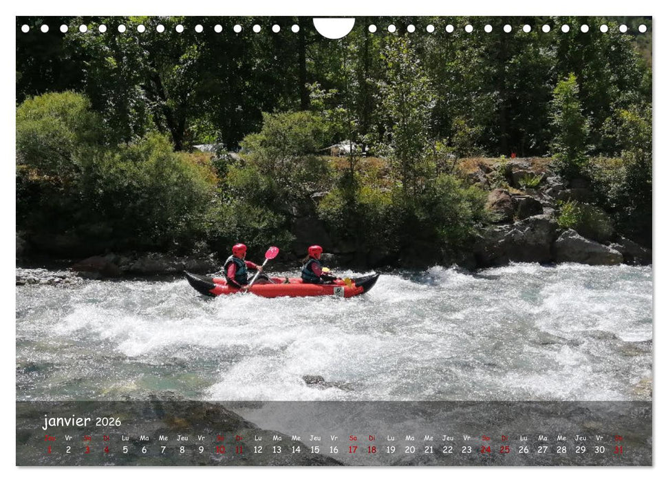 Plaisirs nautiques (CALVENDO Calendrier mensuel 2026)