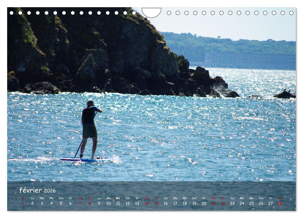 Plaisirs nautiques (CALVENDO Calendrier mensuel 2026)