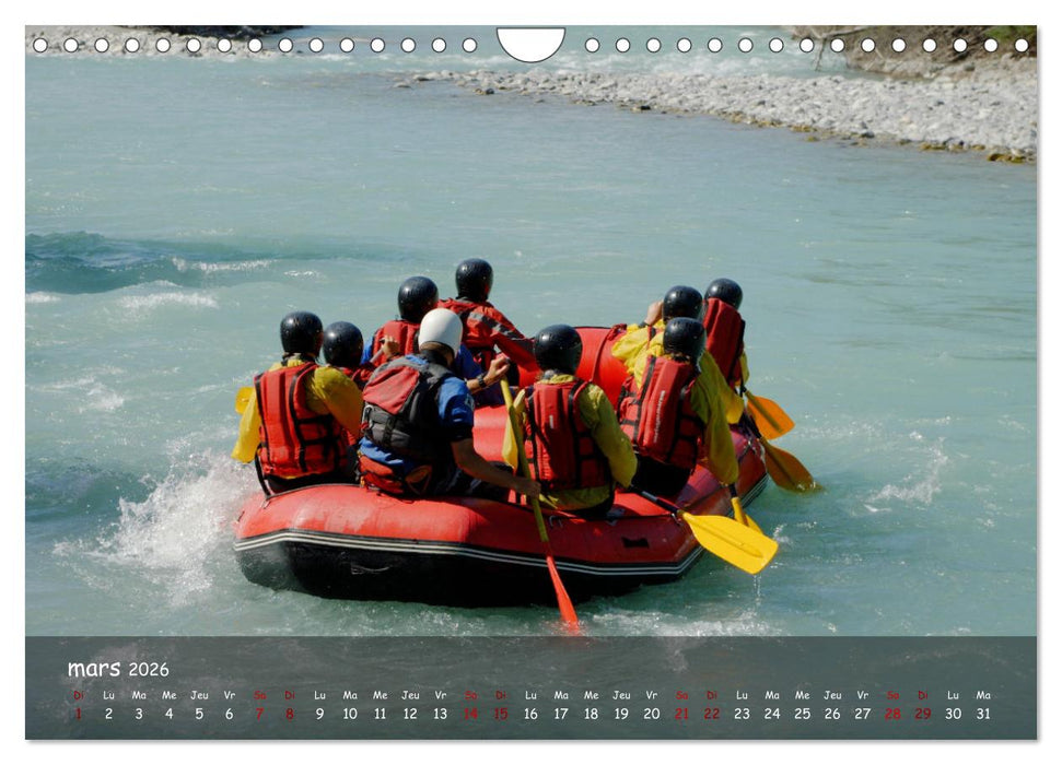 Plaisirs nautiques (CALVENDO Calendrier mensuel 2026)