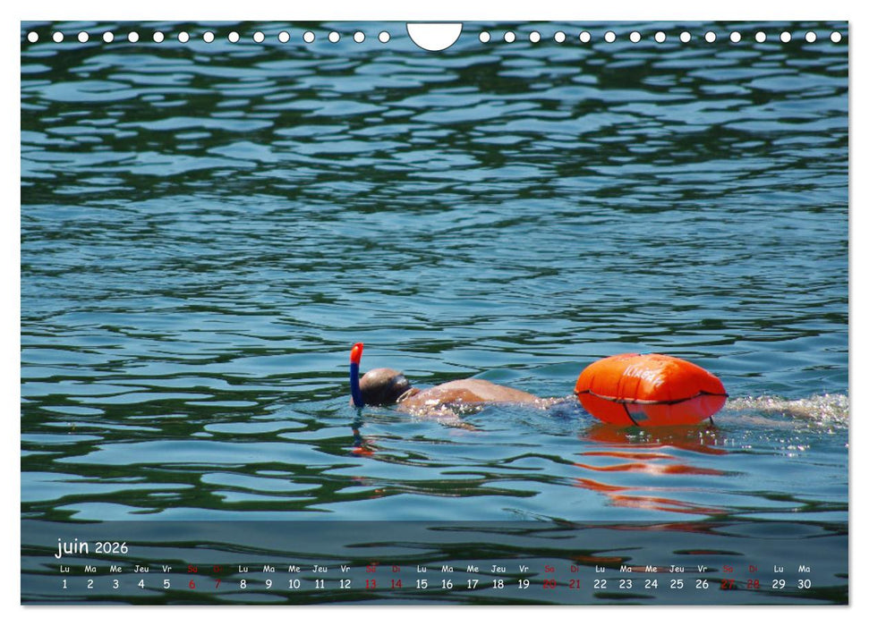 Plaisirs nautiques (CALVENDO Calendrier mensuel 2026)