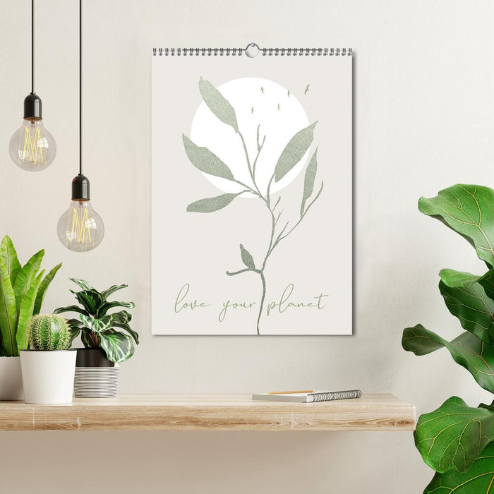 Love your planet (CALVENDO Monthly Calendar 2026)