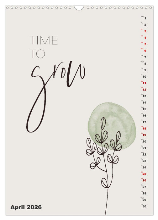 Love your planet (CALVENDO Monthly Calendar 2026)