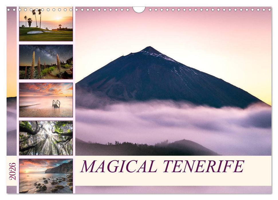 Magical Tenerife (CALVENDO Monthly Calendar 2026)
