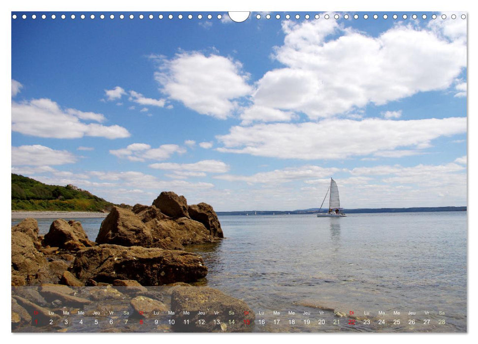 BRETAGNE La Rade de Brest (CALVENDO Calendrier mensuel 2026)