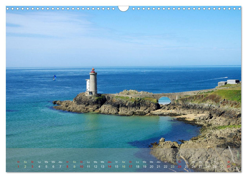 BRETAGNE La Rade de Brest (CALVENDO Calendrier mensuel 2026)