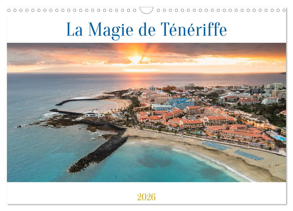 La Magie de Ténériffe (CALVENDO Calendrier mensuel 2026)