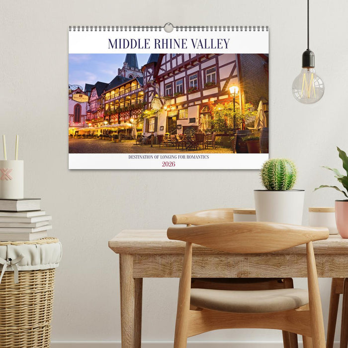 Middle Rhine Valley (CALVENDO Monthly Calendar 2026)