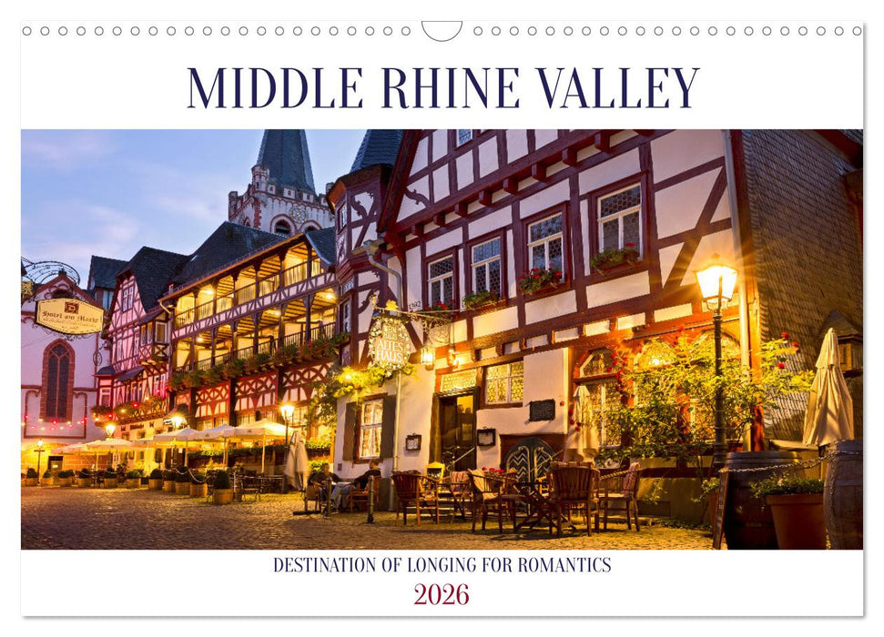 Middle Rhine Valley (CALVENDO Monthly Calendar 2026)