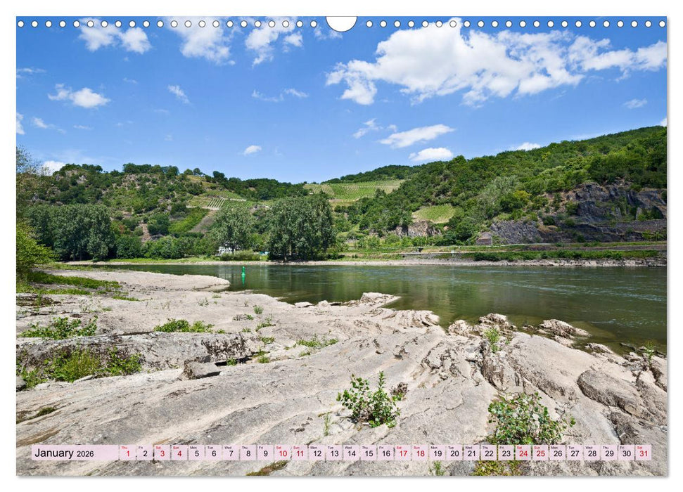 Middle Rhine Valley (CALVENDO Monthly Calendar 2026)