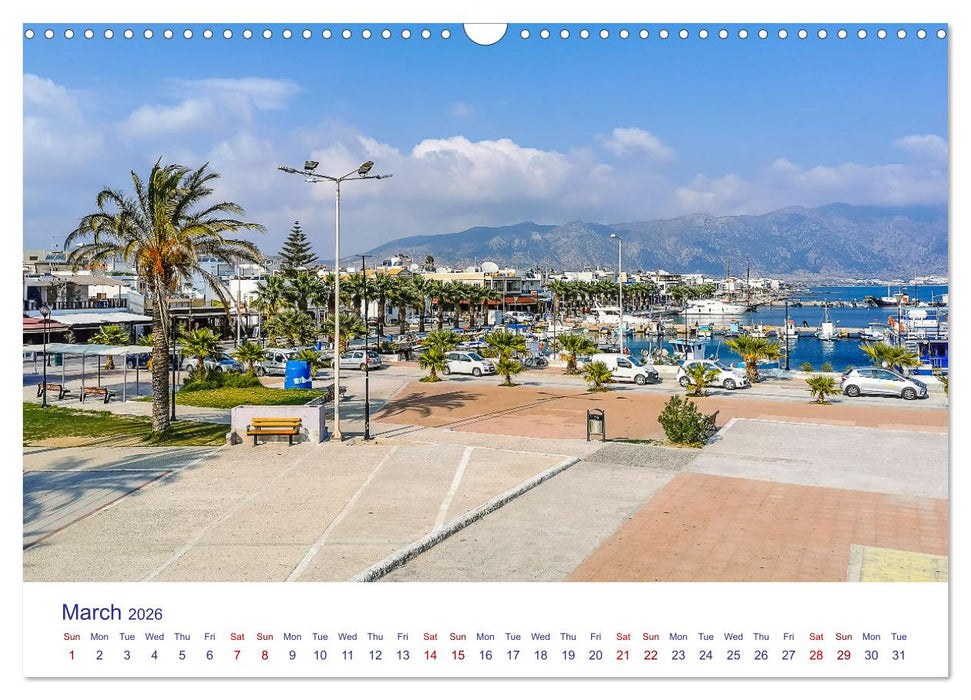 Kos Island - The Island of Hippocrates (CALVENDO Monthly Calendar 2026)