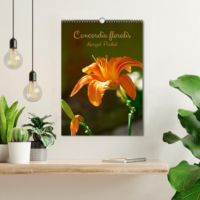 Concordia floralis (CALVENDO Calendrier mensuel 2026)