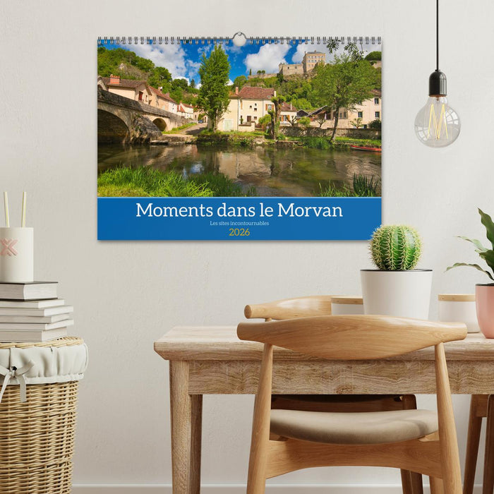 Moments dans le Morvan (CALVENDO Calendrier mensuel 2026)