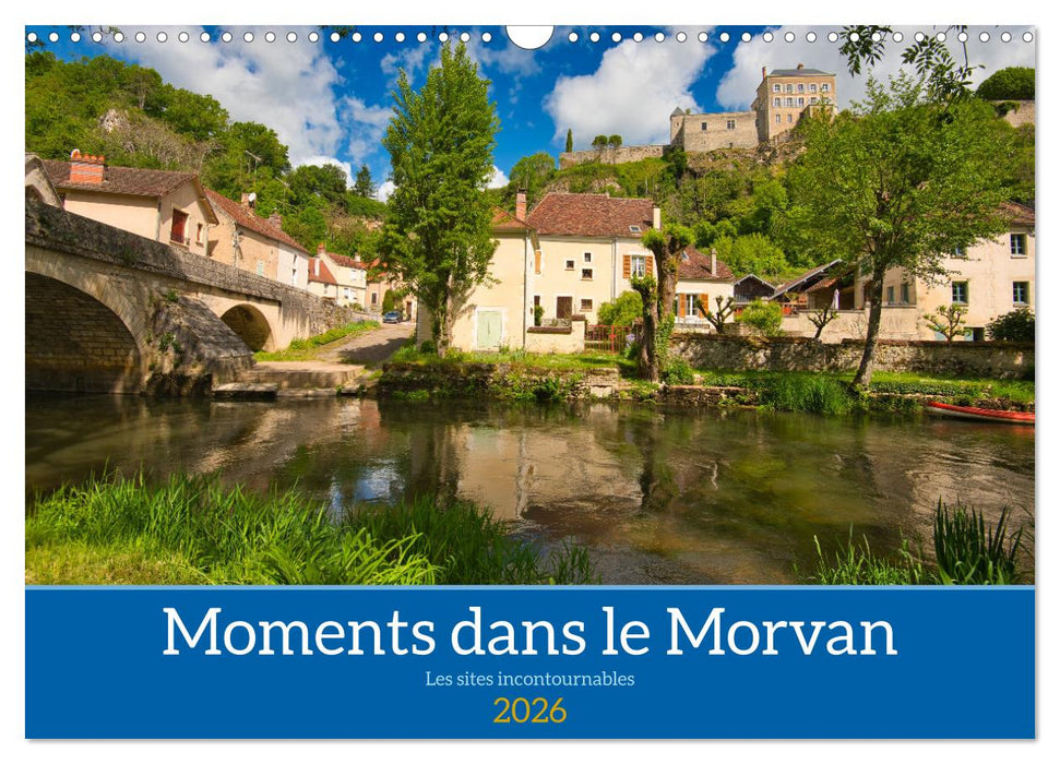 Moments dans le Morvan (CALVENDO Calendrier mensuel 2026)