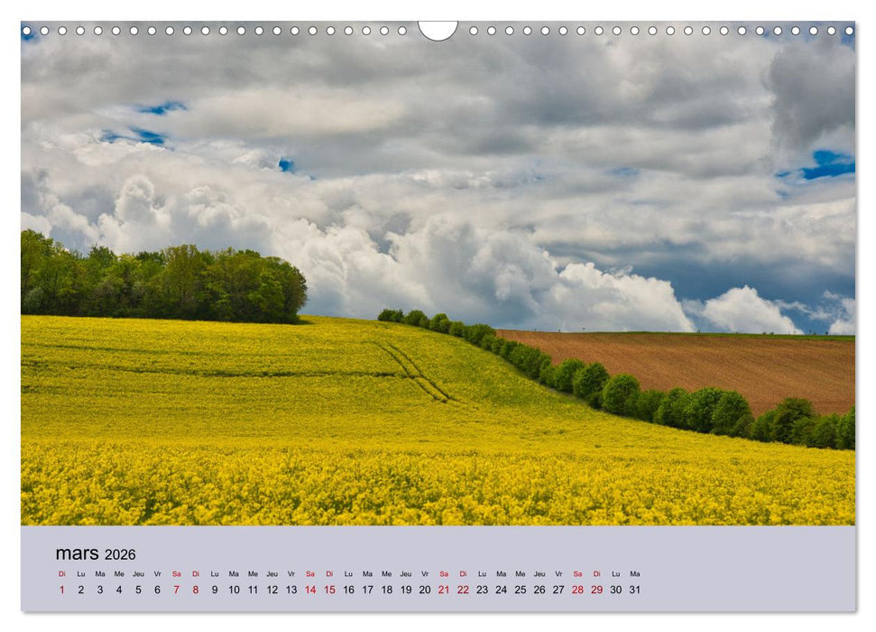 Moments dans le Morvan (CALVENDO Calendrier mensuel 2026)