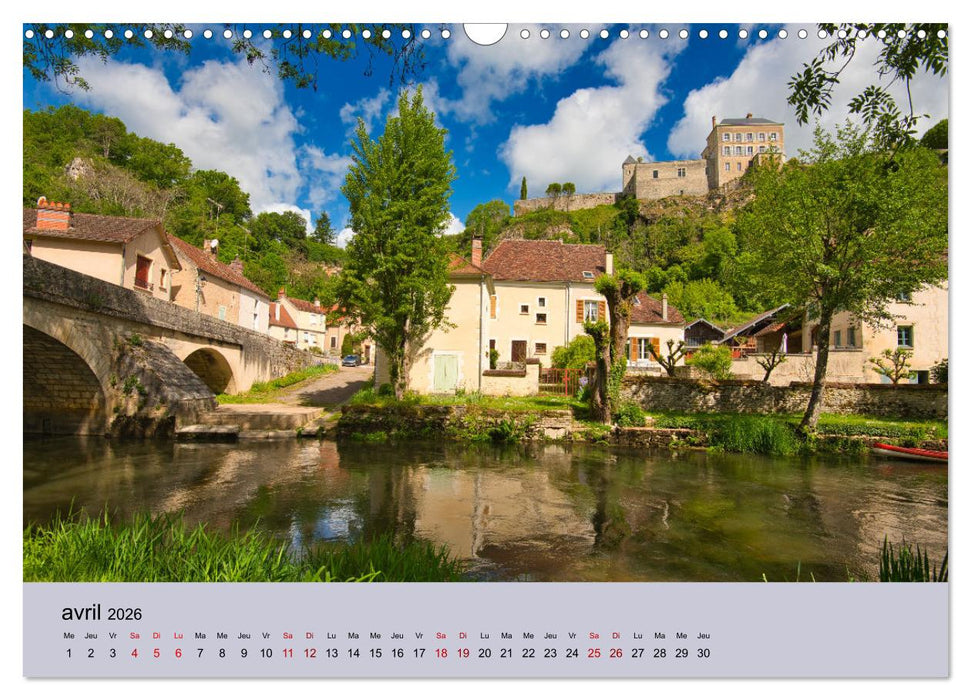 Moments dans le Morvan (CALVENDO Calendrier mensuel 2026)