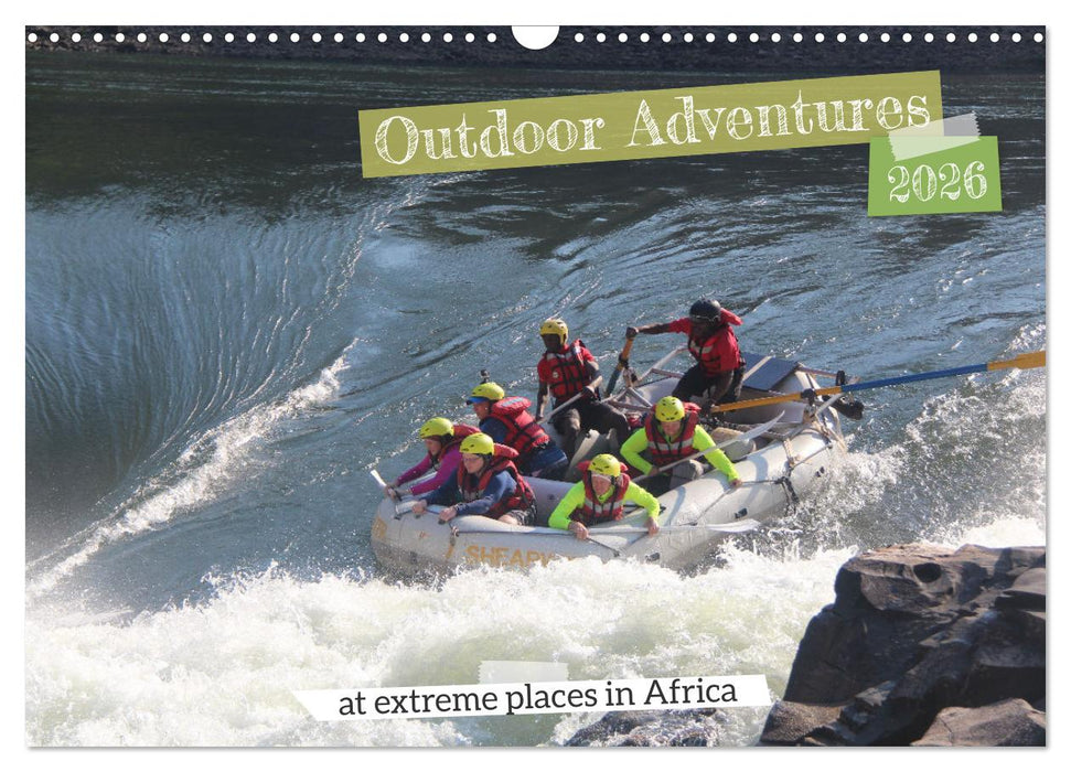 Outdoor Adventures (CALVENDO Monthly Calendar 2026)
