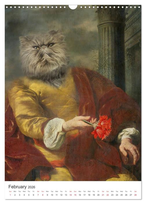 Aristocrat Cats (CALVENDO Monthly Calendar 2026)
