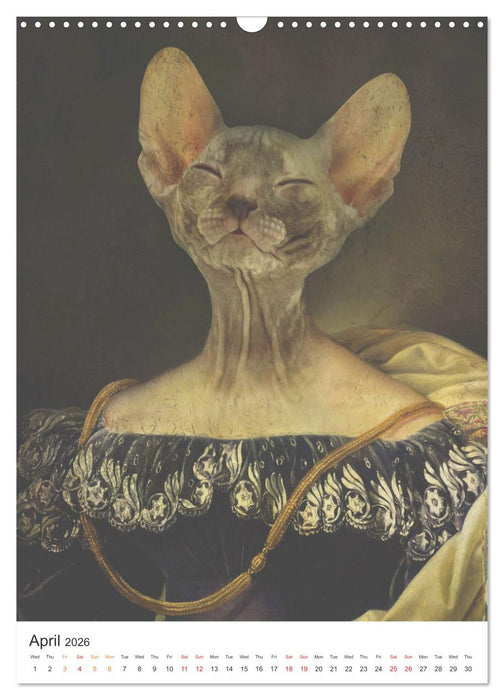 Aristocrat Cats (CALVENDO Monthly Calendar 2026)