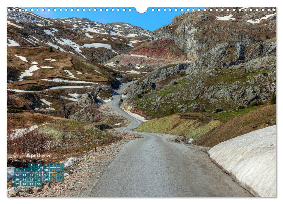 Bosnia and Herzegovina Romantic heart of the Balkans (CALVENDO Monthly Calendar 2026)