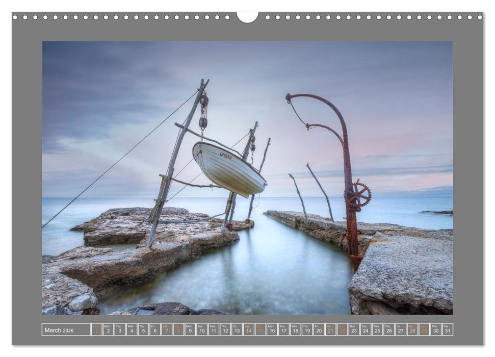 Croatia Dreamland on the Adriatic Sea (CALVENDO Monthly Calendar 2026)