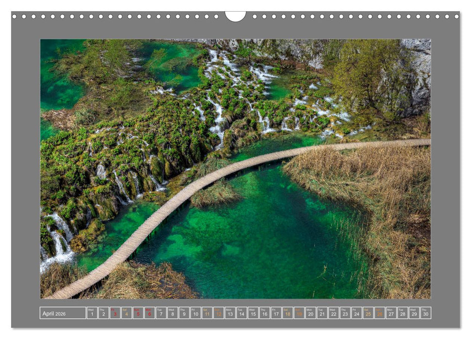 Croatia Dreamland on the Adriatic Sea (CALVENDO Monthly Calendar 2026)